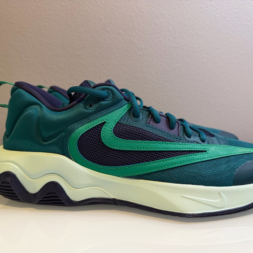 Nike Giannis Immortality 3.Men's Basketball Shoes GeodeTeal/PurpleInk/Jade/Green